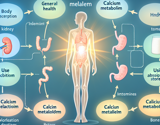 Cómo afecta Salud general al metabolismo del calcio