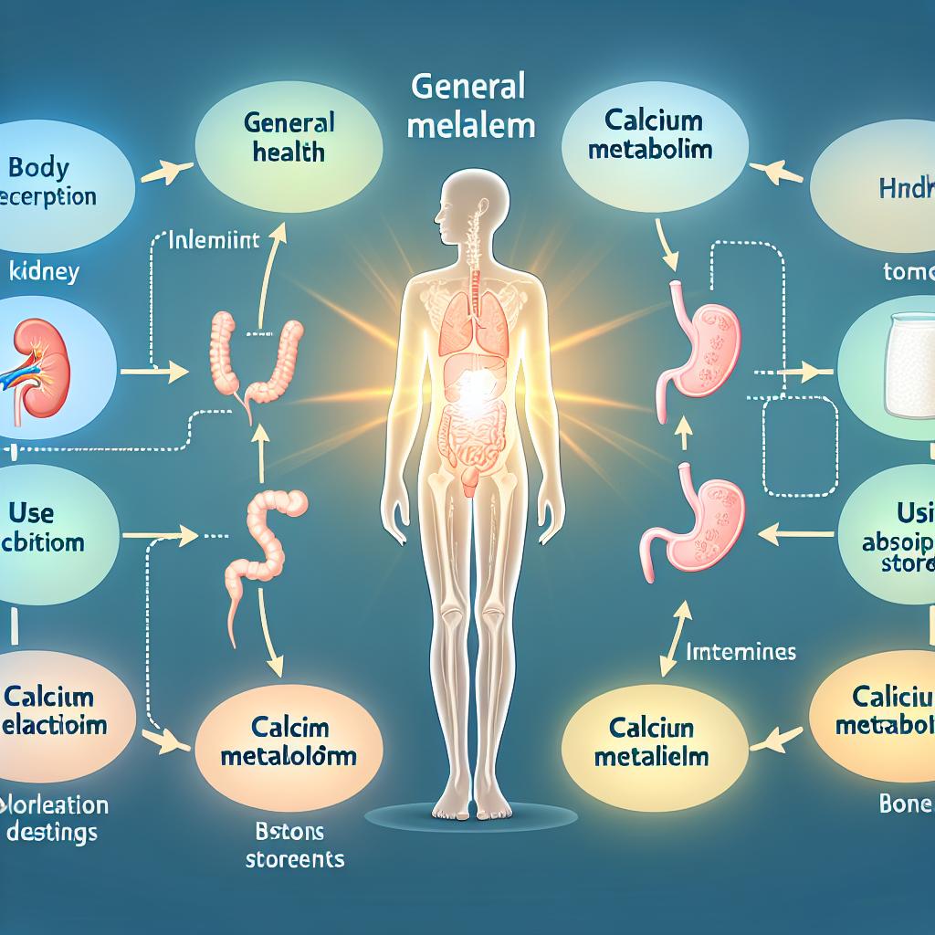Cómo afecta Salud general al metabolismo del calcio