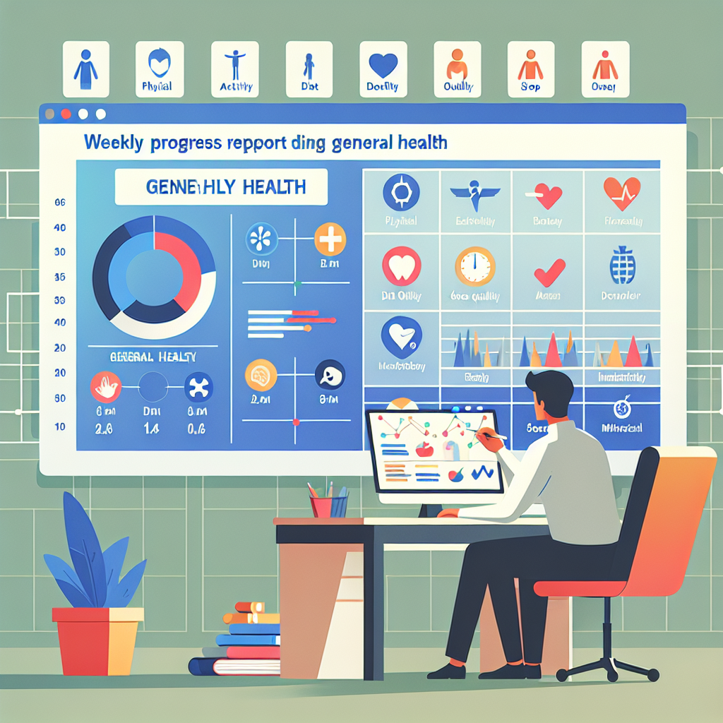 Cómo evaluar tus progresos semanales con Salud general