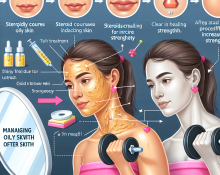 Cómo gestionar la piel grasa con Cursos de esteroides para aumentar la fuerza