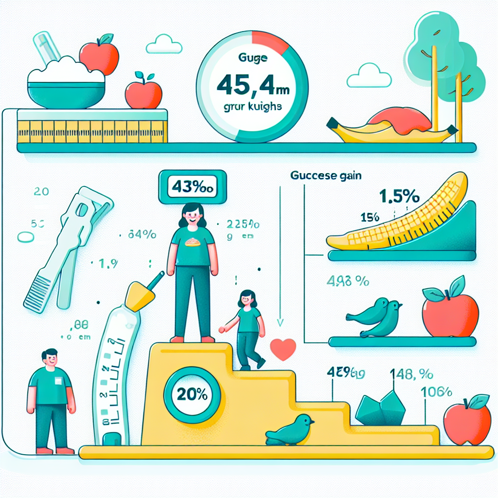Cuántos kg se ganan con Apoyo a la glucosa (en promedio)