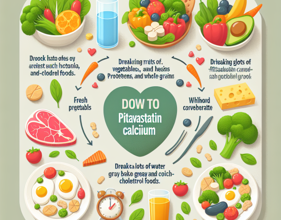 Dieta recomendada durante el uso de Pitavastatina cálcica