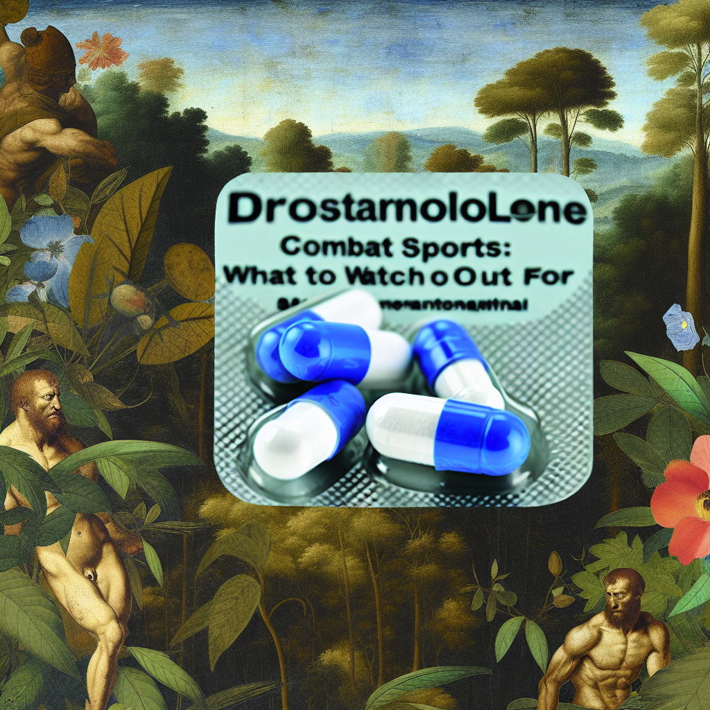 Drostanolone pastillas y deportes de combate: qué vigilar