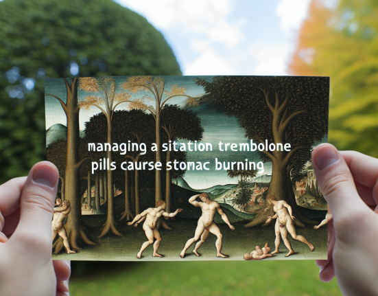 Qué hacer si Pastillas de trembolona causa ardor estomacal